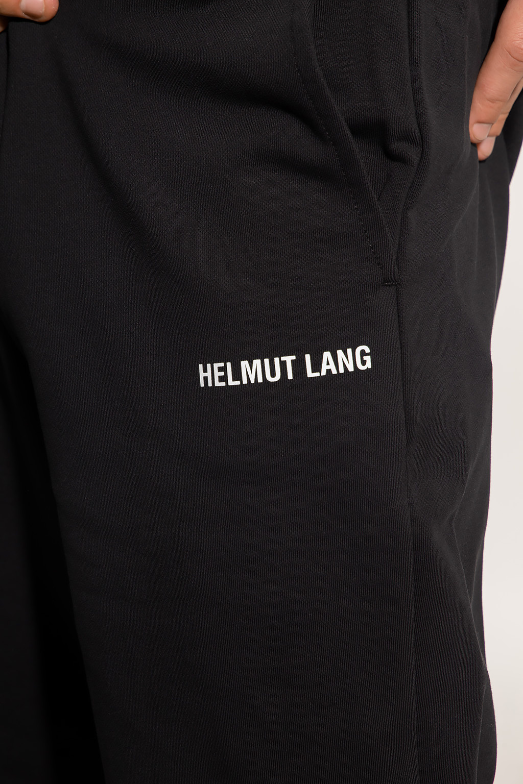 Helmut Lang Sweatpants with logo Men s Clothing Vitkac